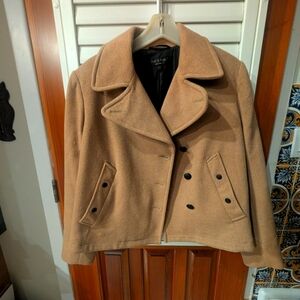 Camel Pea Coat